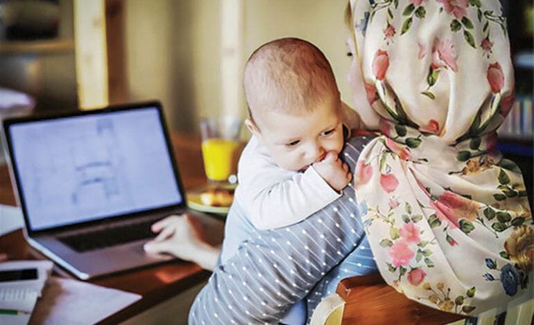 تعطیلی روزهای پنجشنبه کارکنان زن دورکاری مادران دارای فرزند شش سال امیکرون