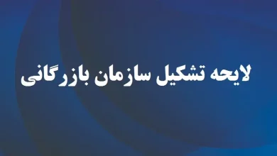 لایحه ایجاد سازمان بازرگانی و تنظیم بازار